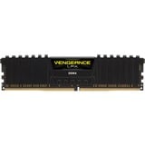 Corsair 16 GB DDR4-3600 Kit werkgeheugen Zwart, CMK16GX4M2D3600C18, Vengeance LPX, XMP