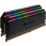 Corsair 32 GB DDR4-3600 Kit werkgeheugen Zwart, CMT32GX4M2Z3600C18, Dominator Platinum RGB, XMP 2.0, AMD Ryzen Optimized