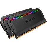 Corsair 32 GB DDR4-3600 Kit werkgeheugen Zwart, CMT32GX4M2Z3600C18, Dominator Platinum RGB, XMP 2.0, AMD Ryzen Optimized