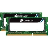 Corsair 8 GB DDR3-1066 Kit laptopgeheugen CMSA8GX3M2A1066C7, Mac, Lite retail