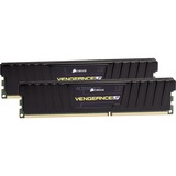 Corsair 8 GB DDR3-1600 Kit werkgeheugen CML8GX3M2A1600C9, Vengeance LP, XMP, Lite retail