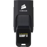 Corsair Flash Voyager Slider X1 USB 3.0 64 GB usb-stick Zwart, CMFSL3X1-64GB