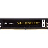 Corsair ValueSelect 8 GB DDR4-2400 werkgeheugen Zwart, CMV8GX4M1A2400C16, Value Select