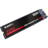 Emtec X250 Power Plus 128 GB SSD ECSSD128GX250, SATA 6 GB/s, M2 2280