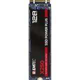 Emtec X250 Power Plus 128 GB SSD ECSSD128GX250, SATA 6 GB/s, M2 2280