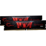 G.Skill 16 GB DDR4-2666 Kit werkgeheugen Zwart, F4-2666C19D-16GIS, Aegis