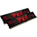 G.Skill 16 GB DDR4-3200 kit werkgeheugen Zwart, F4-3200C16D-16GIS, Aegis, XMP