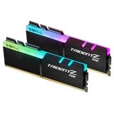 G.Skill 32 GB DDR4-3200 (2x 16 GB) Kit werkgeheugen Zwart, F4-3200C16D-32GTZR, Trident Z RGB, XMP