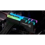 G.Skill 32 GB DDR4-3600 Kit werkgeheugen Zwart, F4-3600C18D-32GTZR, Trident Z RGB, XMP