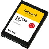 Intenso Top Performance, 512 GB SSD Zwart, 3812450, SATA 600, Bulk