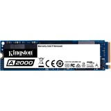 Kingston A2000, 500 GB SSD SA2000M8/500G, NVMe PCIe Gen 3.0 x 4, M.2 2280