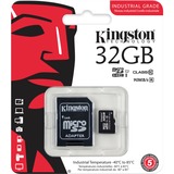 Kingston Industrial Temperature microSDHC 32 GB geheugenkaart SDCIT/32GB, UHS-I (U1), incl. Adapter