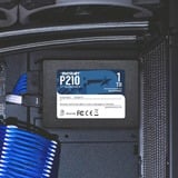 Patriot P210, 1 TB SSD Zwart, P210S1TB25, SATA III