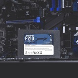 Patriot P210, 1 TB SSD Zwart, P210S1TB25, SATA III