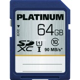 Platinum SDXC UHS-I 64GB geheugenkaart 177218, Class10