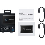 SAMSUNG T7 Touch, 2 TB externe SSD Zwart, MU-PC2T0K/WW, USB 3.2 Gen.2 (10 Gbps)