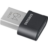 Samsung FIT Plus 64 GB usb-stick Zwart, MUF-64AB/APC