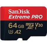 SanDisk Extreme Pro 64 GB microSDXC geheugenkaart Zwart, Class 10