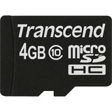 Transcend microSDHC-kaart 4GB geheugenkaart Class 10