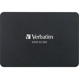 Verbatim Vi550 S3, 512 GB SSD Zwart, 49352, SATA/600, 3D NAND