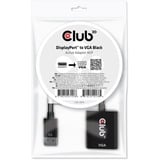 Club 3D DisplayPort 1.1 naar VGA Active Adapter Zwart