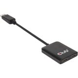 Club 3D DisplayPort 1.2 naar 2x HDMI hub Zwart