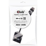 Club 3D DisplayPort 1.2 to HDMI 2.0 UHD Active Adapter Zwart