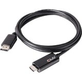 Club 3D DisplayPort 1.4 > HDMI 2.0b Active kabel Zwart, 2 meter