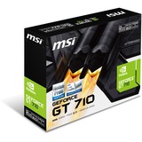 MSI GT 710 2GD3H LP grafische kaart VGA, DVI, HDMI, Low-Profile