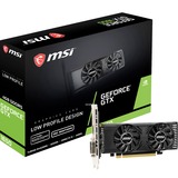 MSI GeForce GTX 1650 4GT LP grafische kaart HDMI 2.0b, DVI