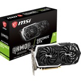 MSI GeForce GTX 1660 Ti ARMOR 6G OC grafische kaart HDMI, 3x DisplayPort