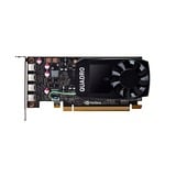 PNY Quadro P1000 DVI grafische kaart 4x Mini DisplayPort