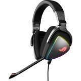 ASUS ROG Delta gaming headset Zwart