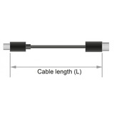 DeLOCK 3,5 mm 4-pin (female) stereo jack adapter Zwart, 0,13 meter