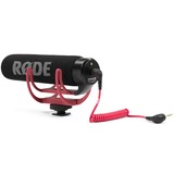 Rode Microphones VideoMic GO microfoon Zwart/rood