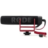 Rode Microphones VideoMic GO microfoon Zwart/rood