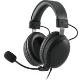 Sharkoon B1 gaming headset Zwart, Pc, PlayStation 4, PlayStation 5, Xbox One
