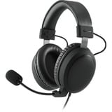 Sharkoon B1 over-ear gaming headset Zwart, Pc, PlayStation 4, PlayStation 5, Xbox One