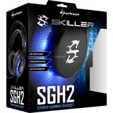 Sharkoon SKILLER SGH2 gaming headset Zwart, Pc, PlayStation 4