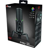 Trust GXT 258 Fyru USB 4-in-1 Streaming Microphone microfoon Zwart, 23465, Pc, PlayStation 4, PlayStation 5