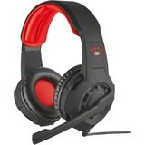 Trust GXT 310 Gaming Headset Zwart/rood, 21187, Pc, Playstation 4, Xbox One
