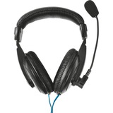 Trust Quasar Headset over-ear  Zwart/blauw, 21661, Pc