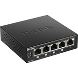 D-Link D-Link DGS-1005P PoE+/GE/UNM/05 switch Zwart