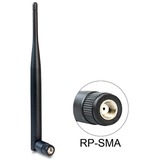 DeLOCK WLAN Antenne RP-SMA plug Zwart