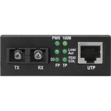 Digitus Fast Ethernet Mediaconverter RJ-45 naar SC-Duplex Zwart