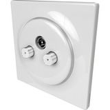 Fibaro Walli N TV-SAT Outlet aansluiting 