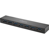 Kensington UH7000C USB 3.0 7-poorts hub & lader usb-hub Zwart