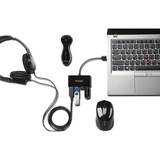 Kensington USB 2.0 4-Port usb-hub Zwart