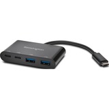 Kensington USB-C 4-Port usb-hub Zwart, 2x USB-A 3.0 | 2x USB-C 3.0