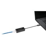 Kensington USB-C > Ethernet adapter Zwart, zwart